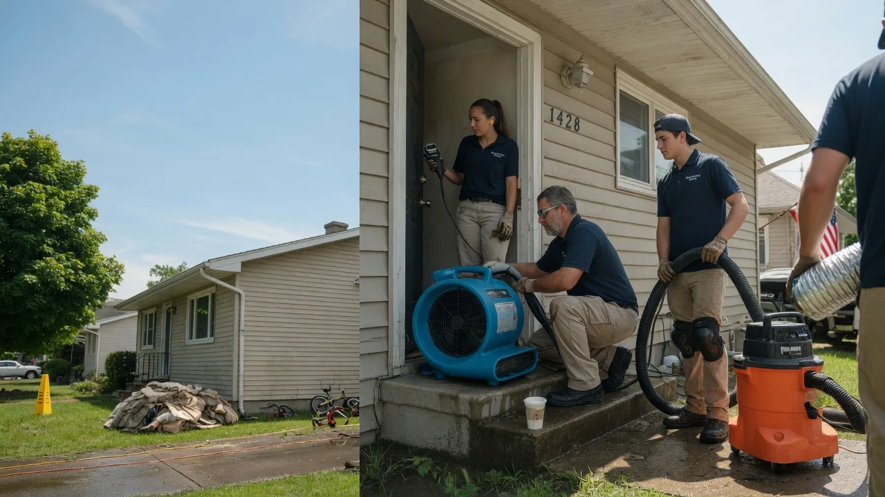 Water Damage Restoration in Burlington, WI near me